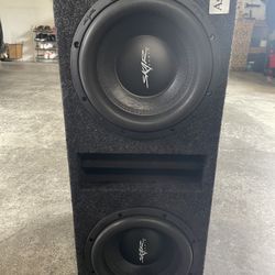 1500 Watt Amp - Bass Nob - “8 Scar Speaker Set