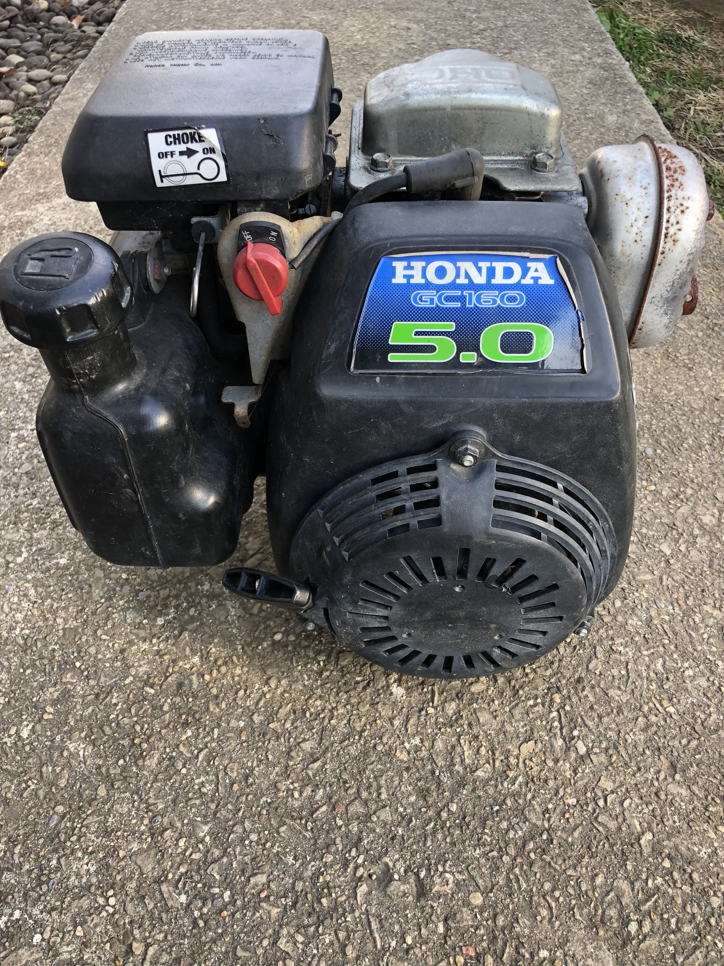 Honda 5hp Side Shaft Motor 