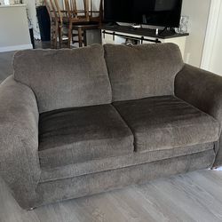 Brown Corduroy Couch