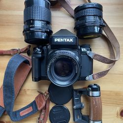 Pentax 67ii Camera With Lenses + Extras
