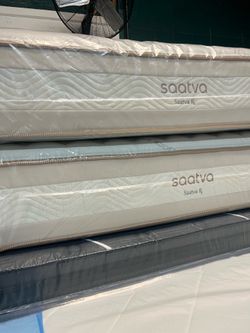 King size HD Saatva mattress on sale$899.financing available