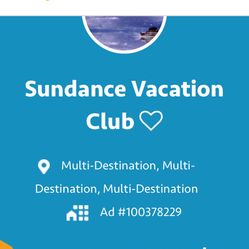 Sundance Vacation Club Membership