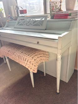 Vintage refinished piano
