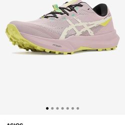 Asics Fuji Lite 6- Women's Pink and Black Trail Running Sneakers