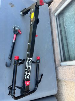 Allen Sports Deluxe 4-Bicycle Hitch Mounted Bike Rack Carrier, 542RR
