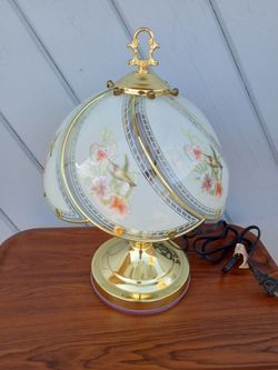 Charming Vintage Romantic Lamp. Touch up - changing light from dim to bright by touch.