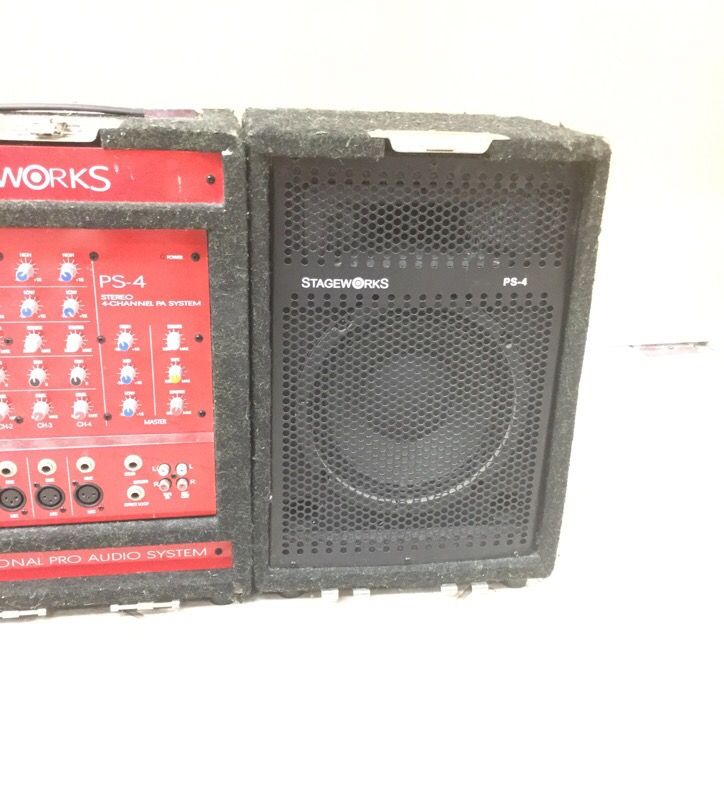 STAGEWORKS PS4 150WATT STEREO PA SYSTEM AMP for Sale in Coral Springs