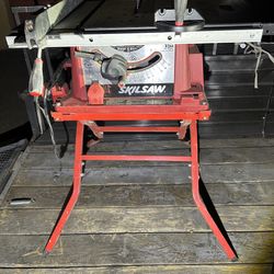 SKIL 15 Amp 10 Inch Portable Jobsite Table Saw with Folding Stand