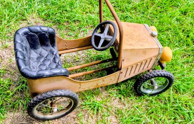 Vintage Metal Pedal Car for Kids