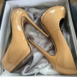 giuseppe zanotti  beige heels
