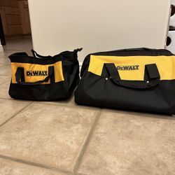 Brand New Dewalt Medium Bag And Small Bag
