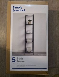 Simply Essential™ 5-Tier Bath Tower