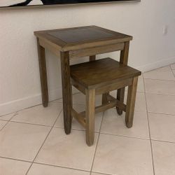 Side Table Pair Furniture 