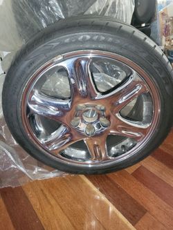 18" Chrome Rims & Tires( For Mitsubishi or compatible) 