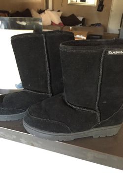 Bear paw black boots