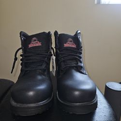 Brahma Men's Wide Width 6" Soft Toe Work Boots