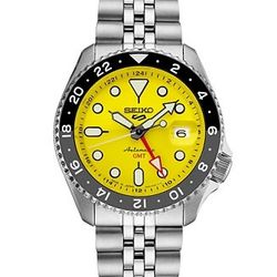 Seiko 5 Sports Automatic Yellow Dial Watch – Used Only Twice, Original