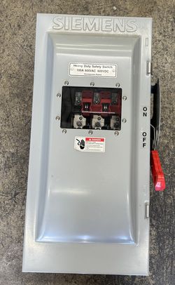 New Siemens 600V 100AMP Max Safety Switch