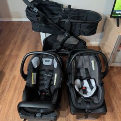 Evenflo Pivot Modular System - 2 car seats