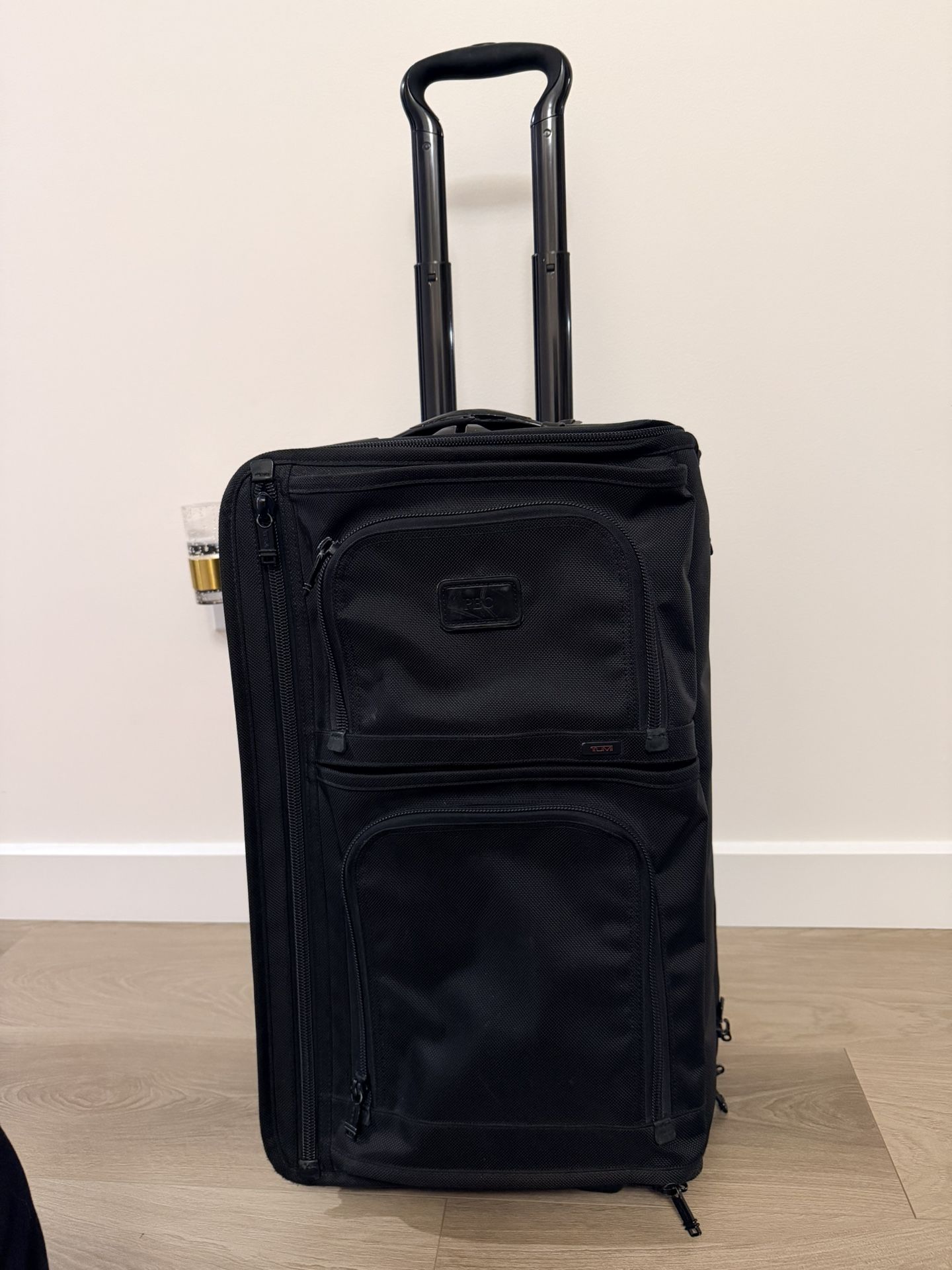 Tumi Black Luggage Used