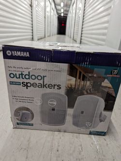Yamaha Indoor/Outdoor Speakers (New)