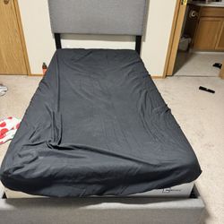 Twin Bed Frame And Bored. MATTRESS NOT INCLUDED 