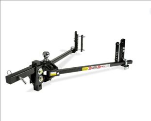 Equalizer sway control hitch