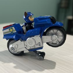 Paw Patrol Chase And Motorcycle 