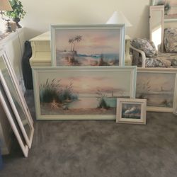 Classy Framed Canvas Oil Paintings