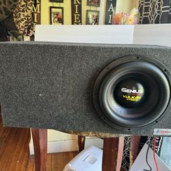 Pure Competition Beast 12"Genius audio V9 Vulkan in Ported Atrend Sol box 