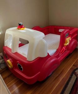 Step 2 fire truck toddler bed