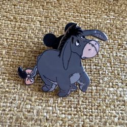 Eeyore & Minnie + Mickey Hands Pin