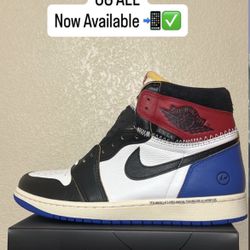Air Jordan 1 Union x Fragment / Size 10.5