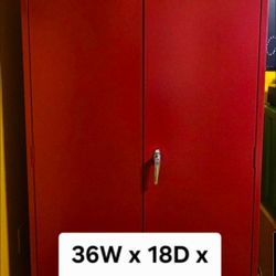 Sandusky Steel Storage Cabinet 