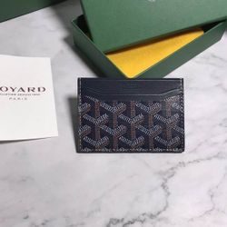 Black Goyard Wallet $80