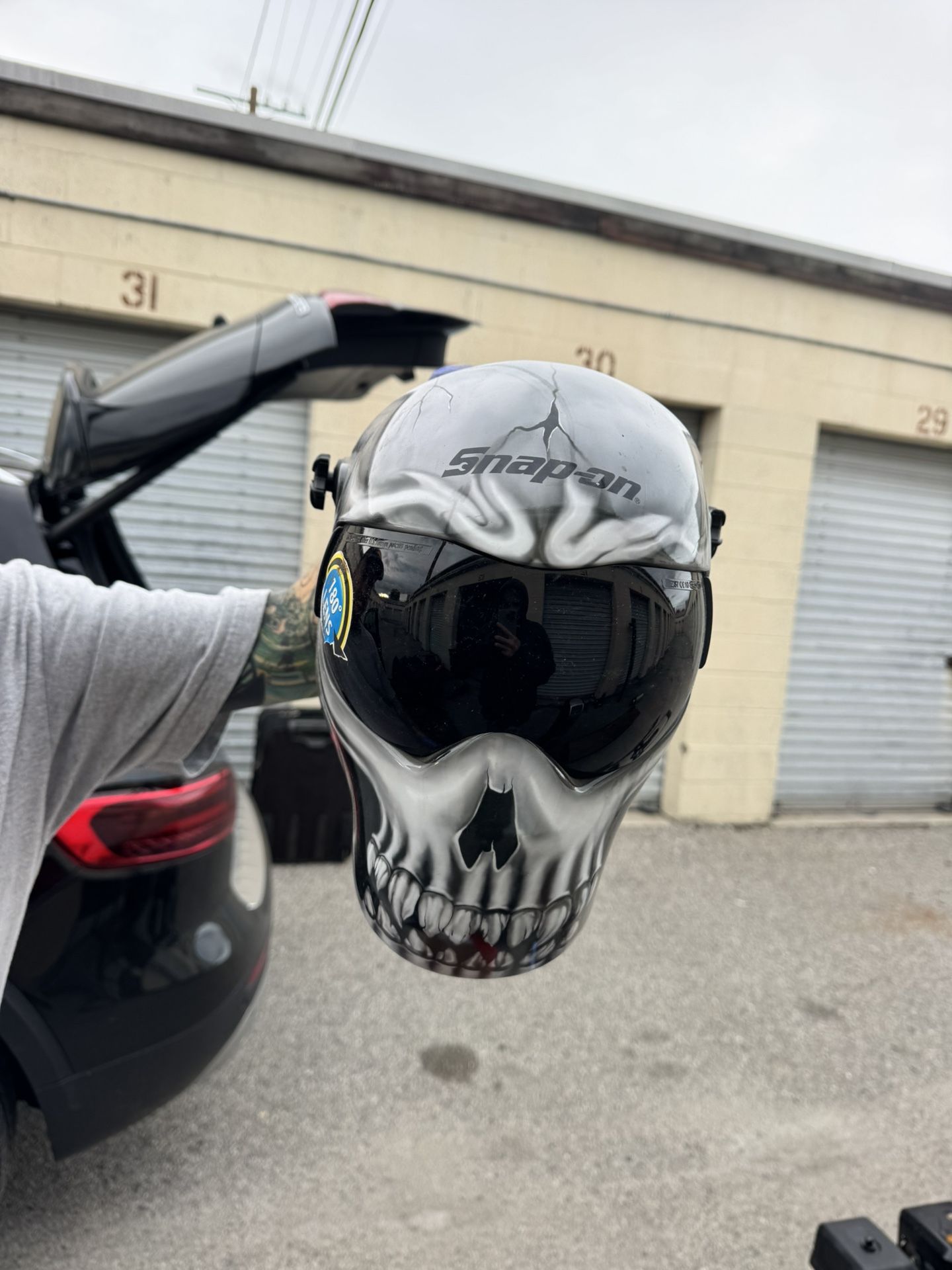 Snap On Auto-Darkening Welding Helmet