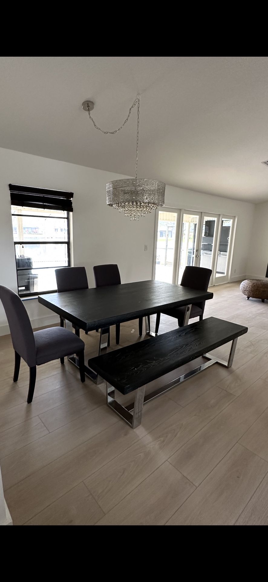 Dining Room Table Set with Buffet