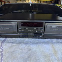 Technics RS-TR170 double cassette deck with auto reverse