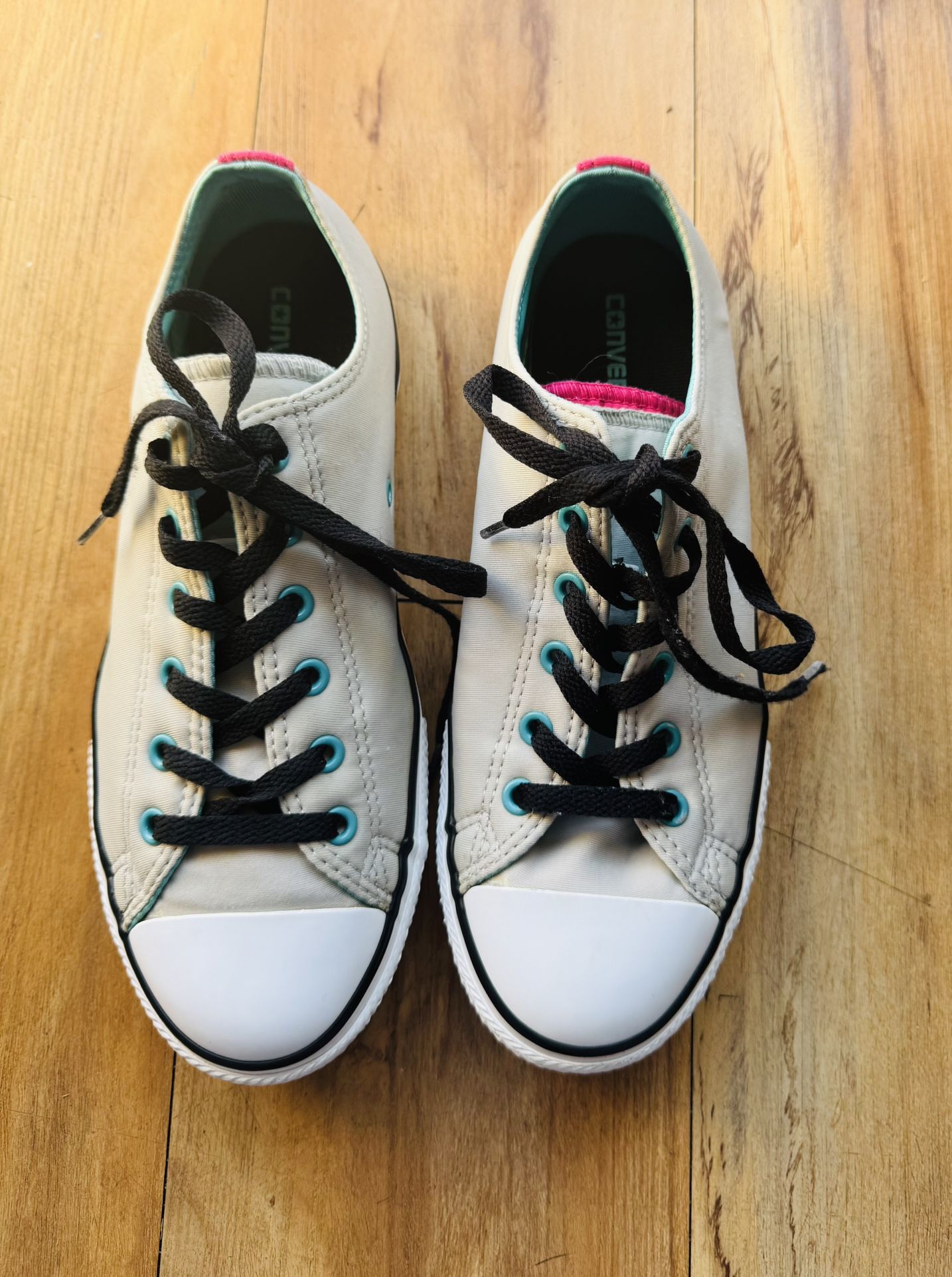 Converse grey and pink Sneakers