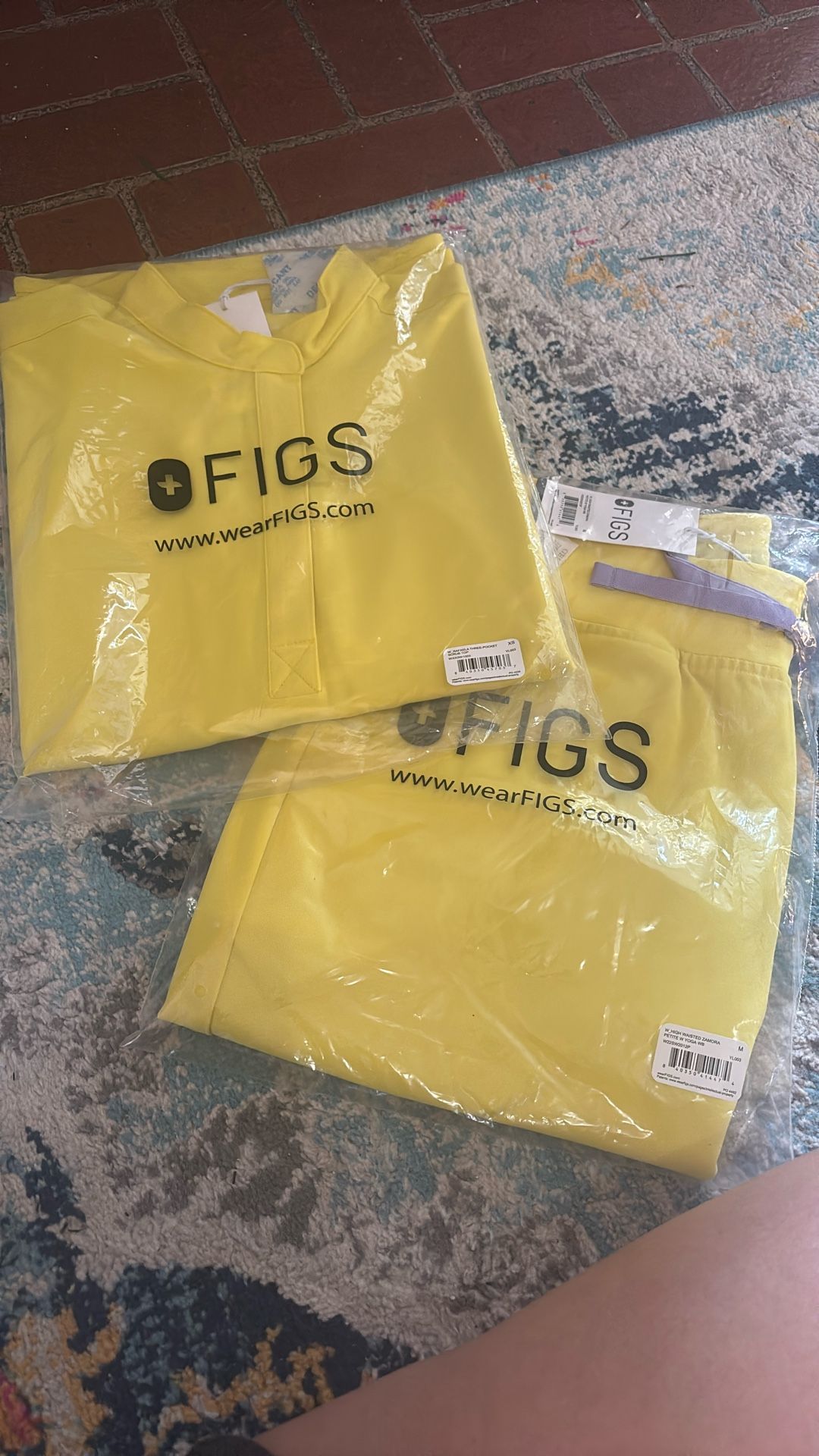 Figs Lifesaver Yellow Scrubs 