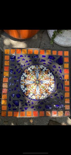 Beautiful Colorful Stepping Stone New