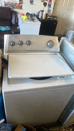 Whirlpool Top Load washer and dryer