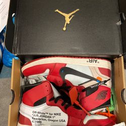 JORDAN 1 OFF WHITE CHICAGO