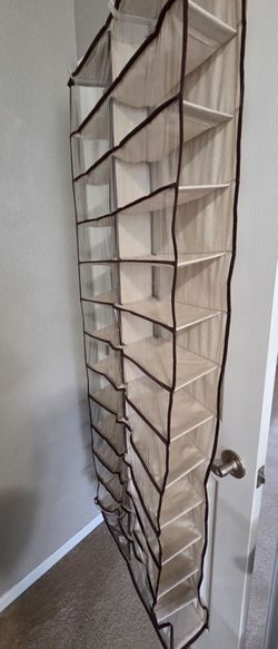Over the door shoes organizier 18 pairs