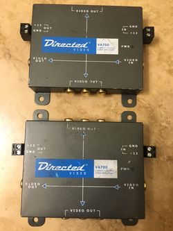 Video amplifier by Directed