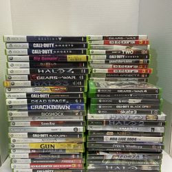 Xbox 360, Xbox, Wii and Wii U Games For Sale. Message For Price And Availability.  
