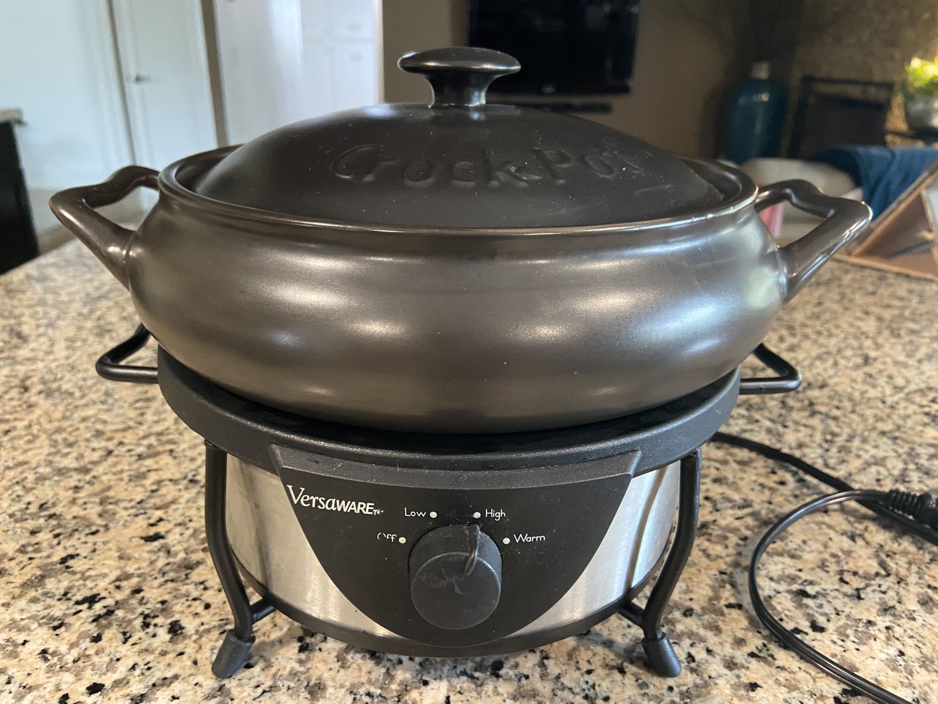 Rival Crock Pot Versa Ware Pro Model SCV1600B 6 Quart 