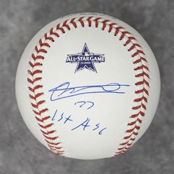 Vladimir Guerrero Jr Signed Autographed JSA COA All Star Game Rawlings Baseball 