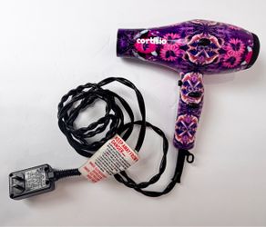 Hair Dryer Floral Purple OFFERS WELCOME