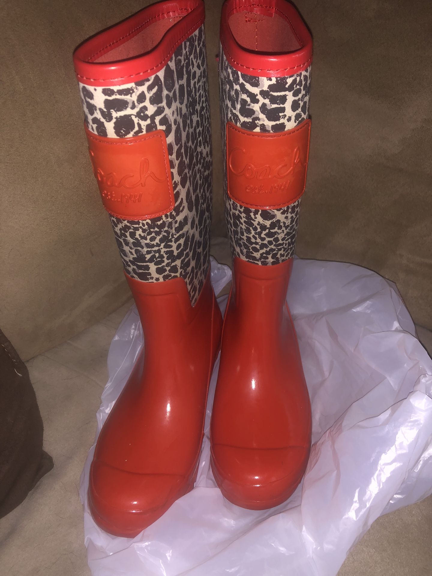 Authentic Coach Womens Boots